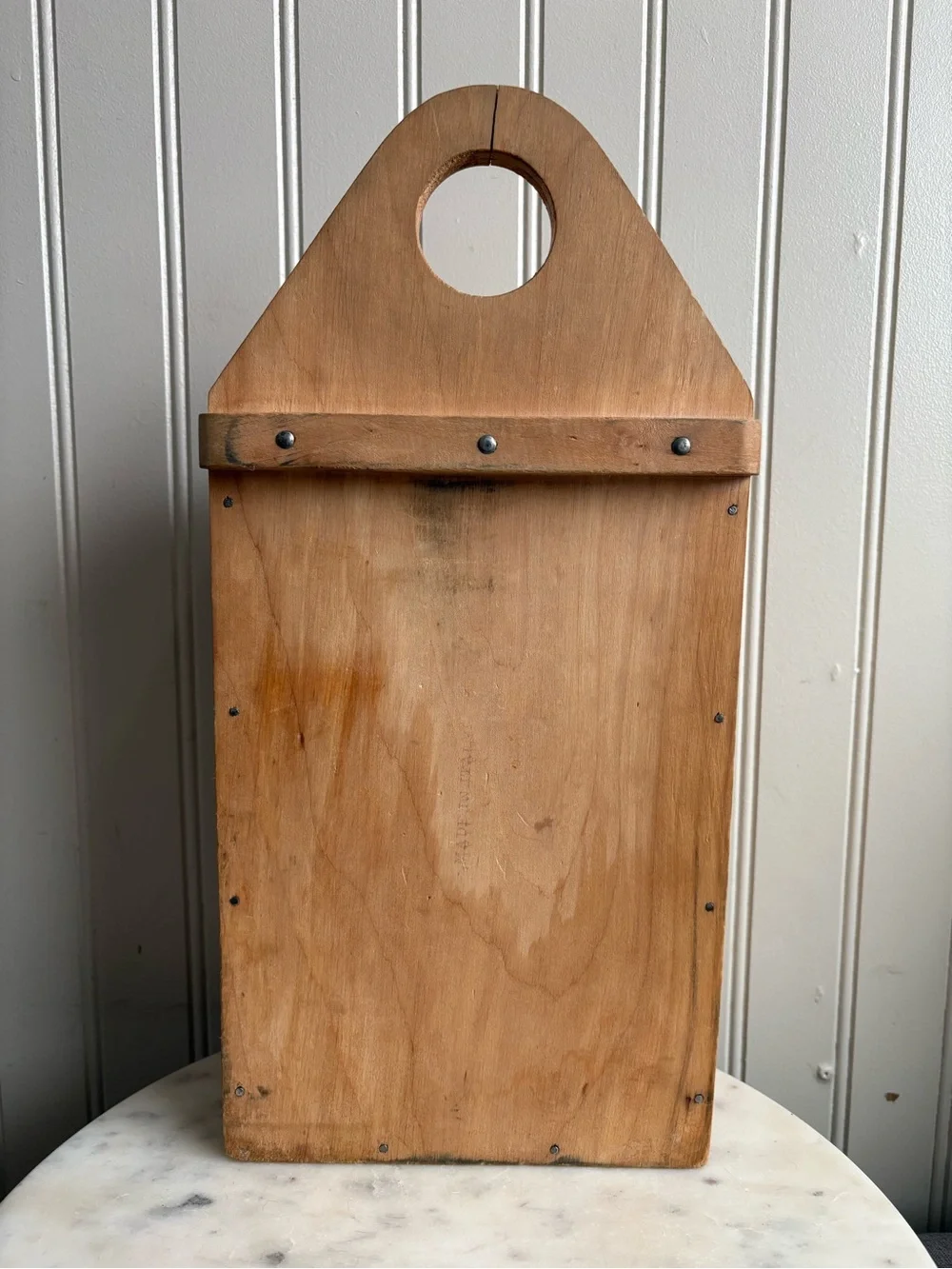 Vintage Italian Wooden Box Parmesan Cheese Grater VTG Retro Rustic Primitive - Picture 4 of 12